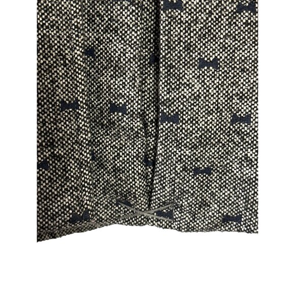 OshKosh B'gosh Toddler Girls Gray Hooded Peacoat Jacket Bow Print Accent Size 2T - Picture 4 of 10